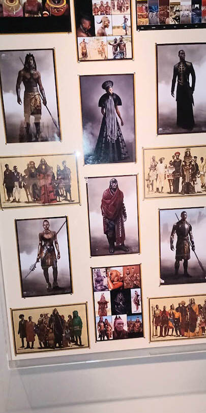 Costume designs from the film 