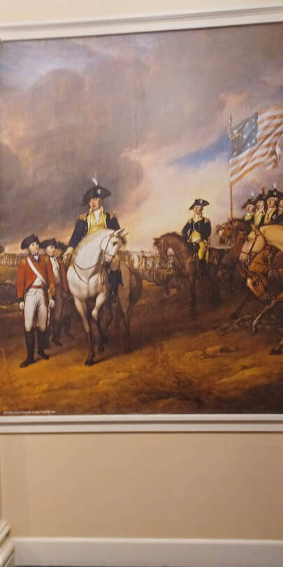 Painting of the Battle of Yorktown