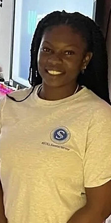 Michelle Sutton in classroom