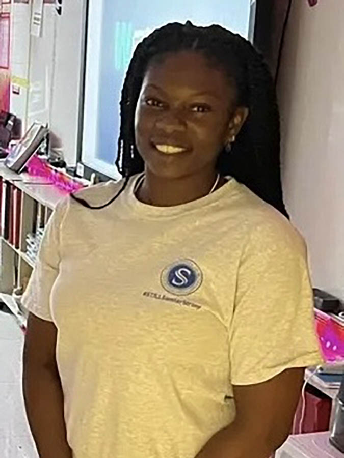 Michelle Sutton in classroom