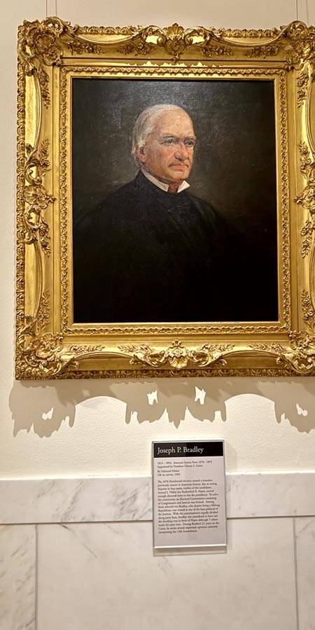 Painting of Jospeh P. Bradley