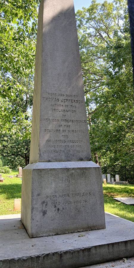 Thomas Jefferson Grave site